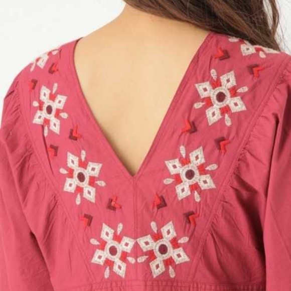 Embroidered Tunic Dress - Picture 11 of 13